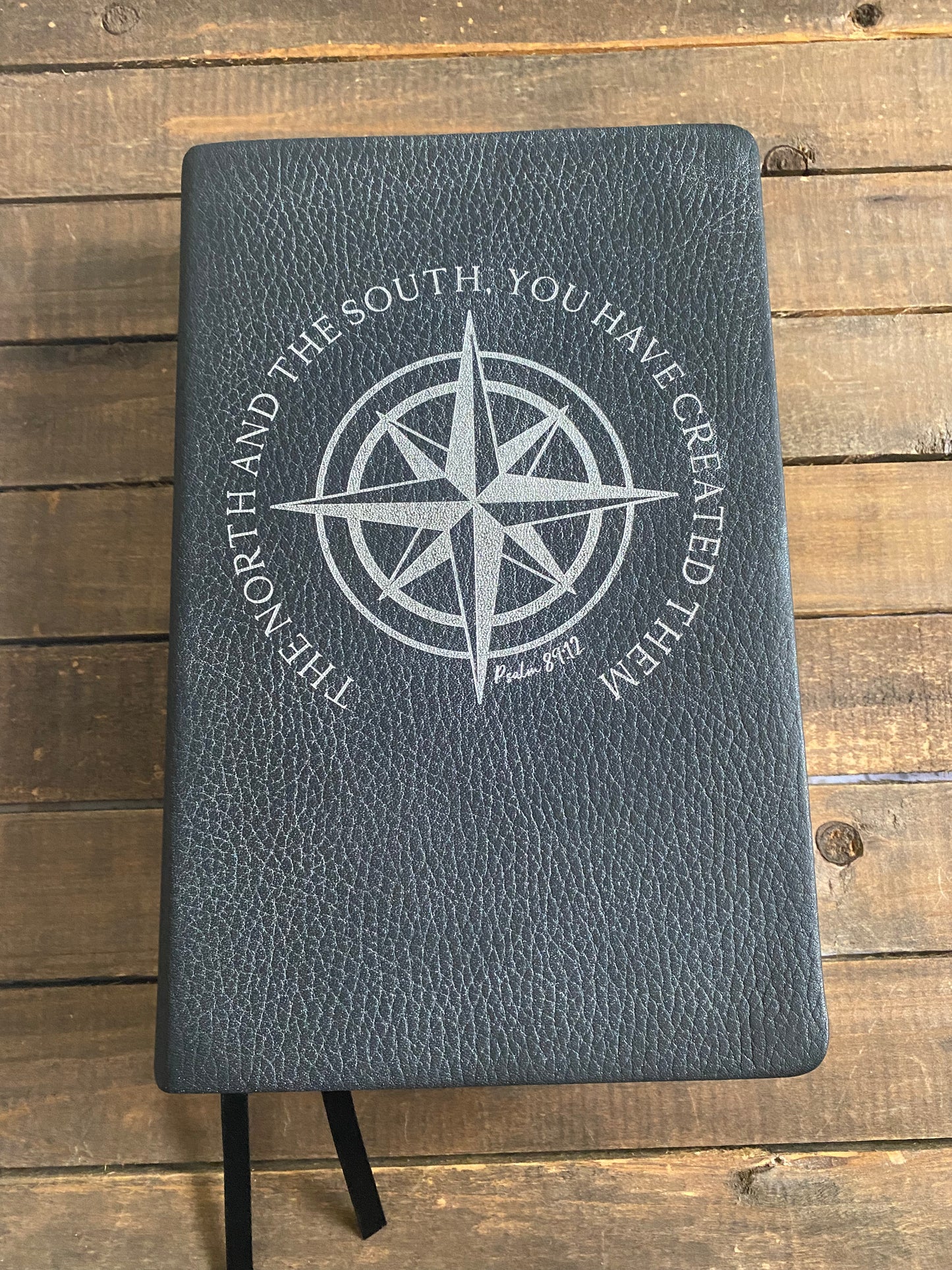 Compass Rose Psalm 89:12- ESV Reformation Study Bible, Premium Leather