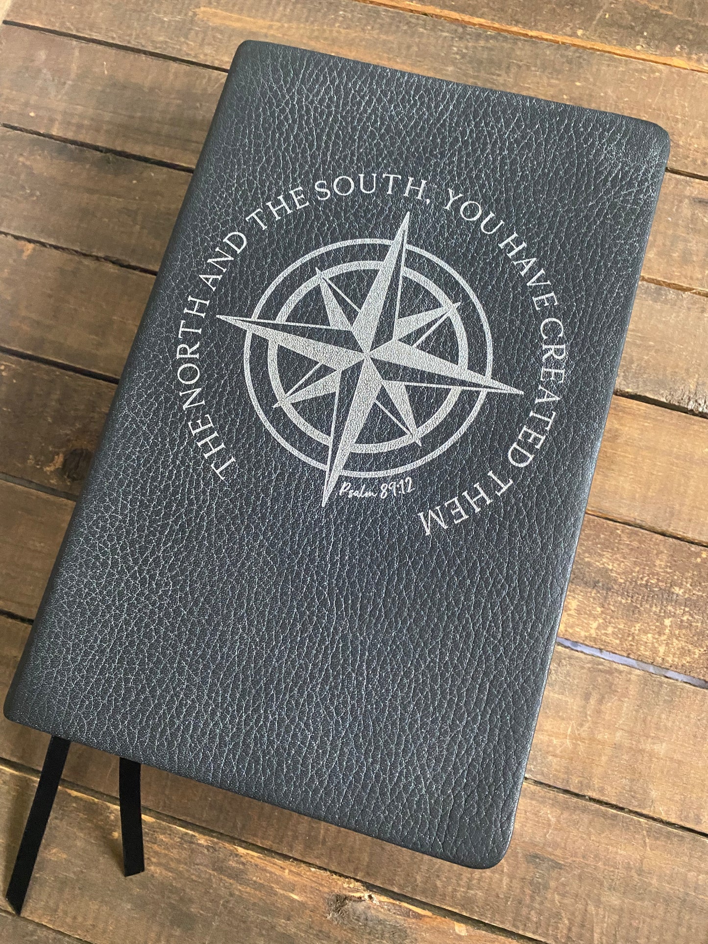 Compass Rose Psalm 89:12- ESV Reformation Study Bible, Premium Leather
