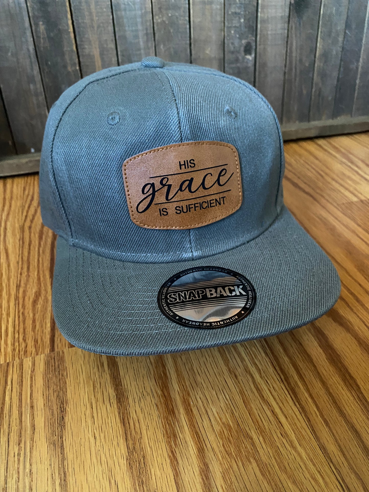 His Grace is Sufficient Snapback Hat